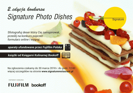 II edycja konkursu Signature Photo Dishes