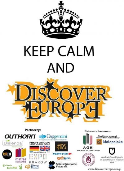 Discover Europe - plakat